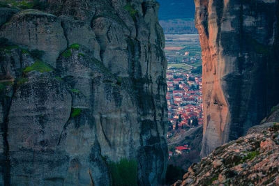 City photograph (topsides) from Greece