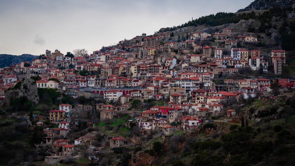Cityscape photograph from Greece
