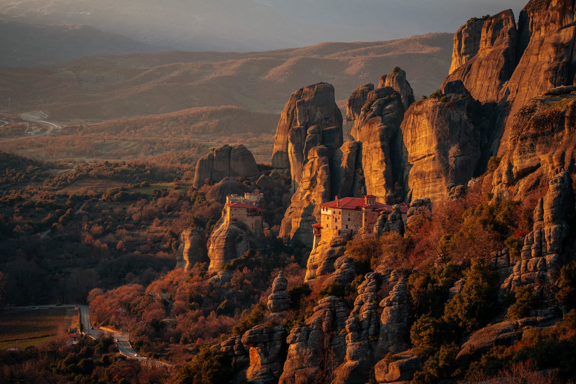 Landscape photograph from Greece