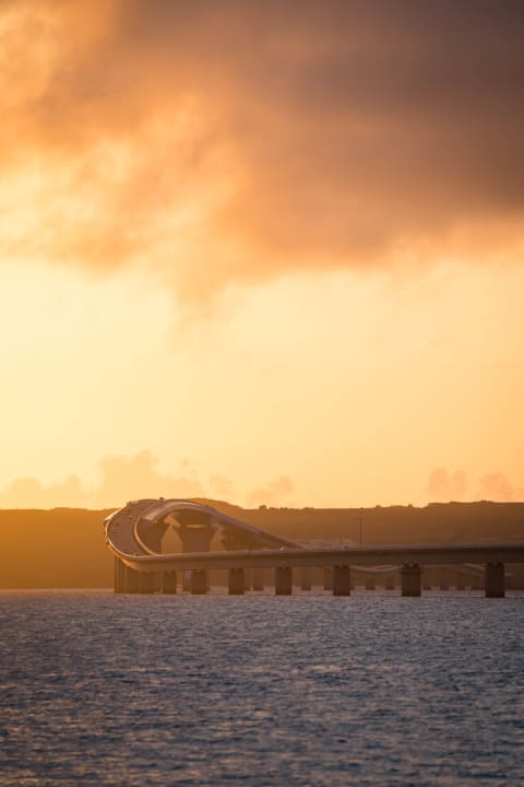 Landscape photograph (topsides) from Japan coast