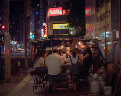 City photograph (topsides) from Japan streets