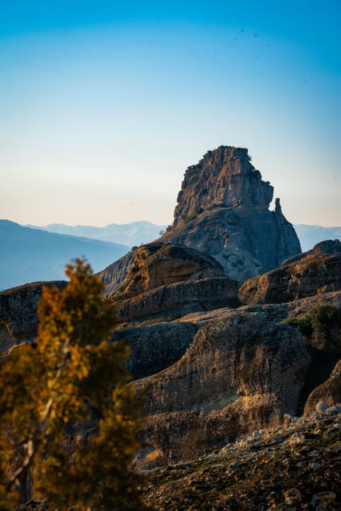Landscape photograph (topsides) from Greece