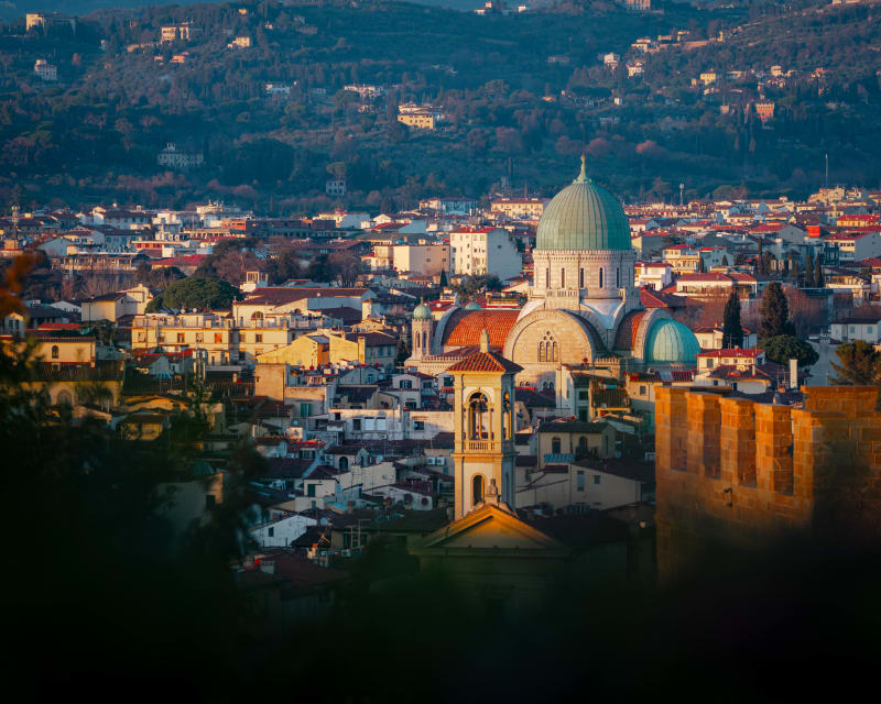 Cityscape photograph from Italy