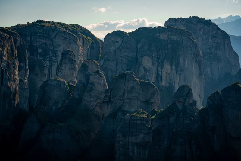 Landscape photograph from Greece
