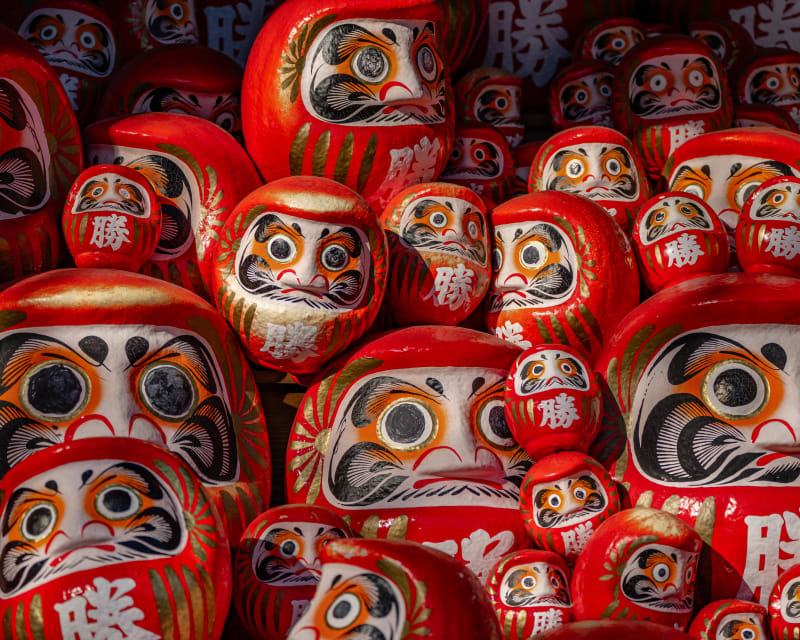 Temples: cityscape photograph from Japan