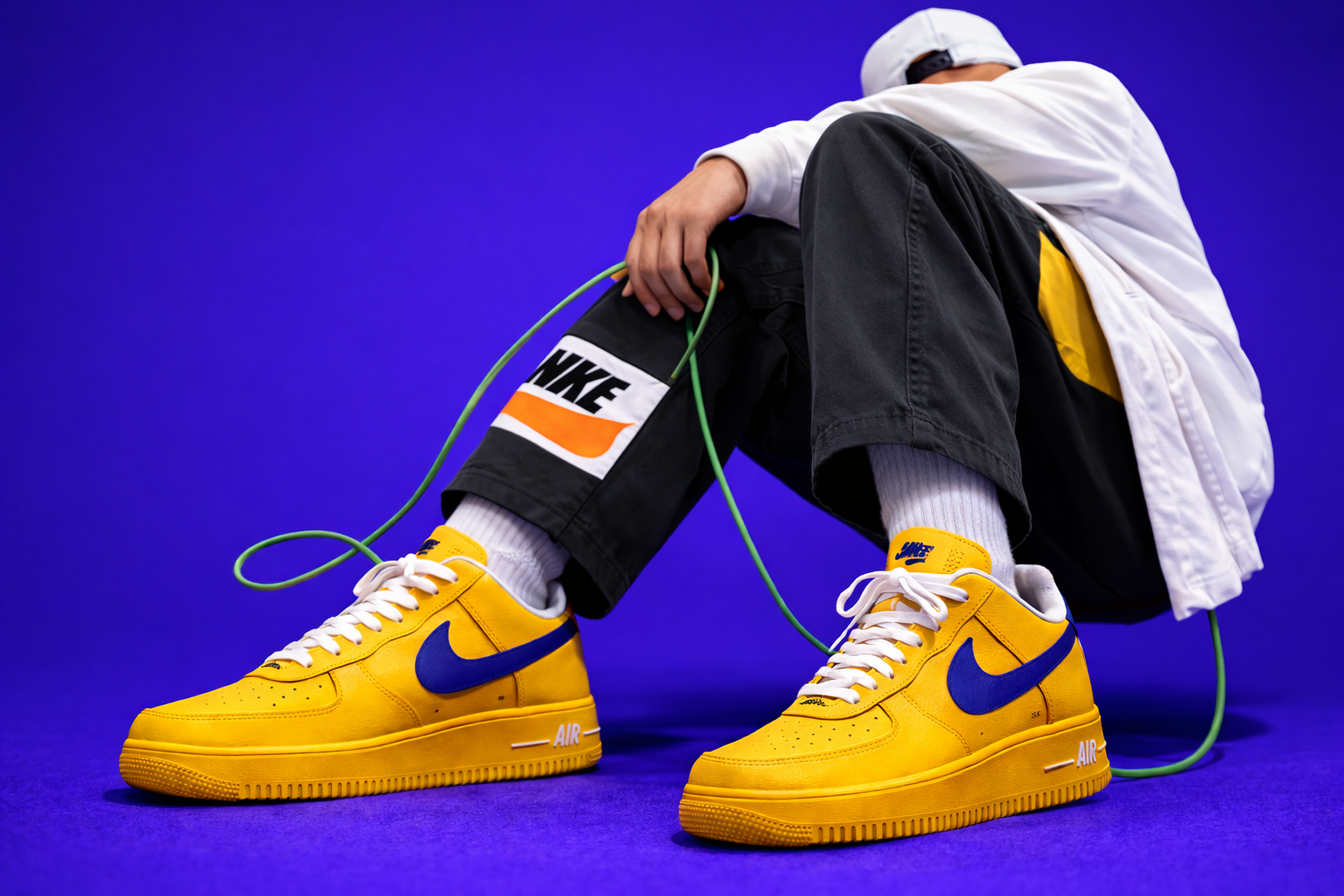 Nike AF1 Mustard Edition