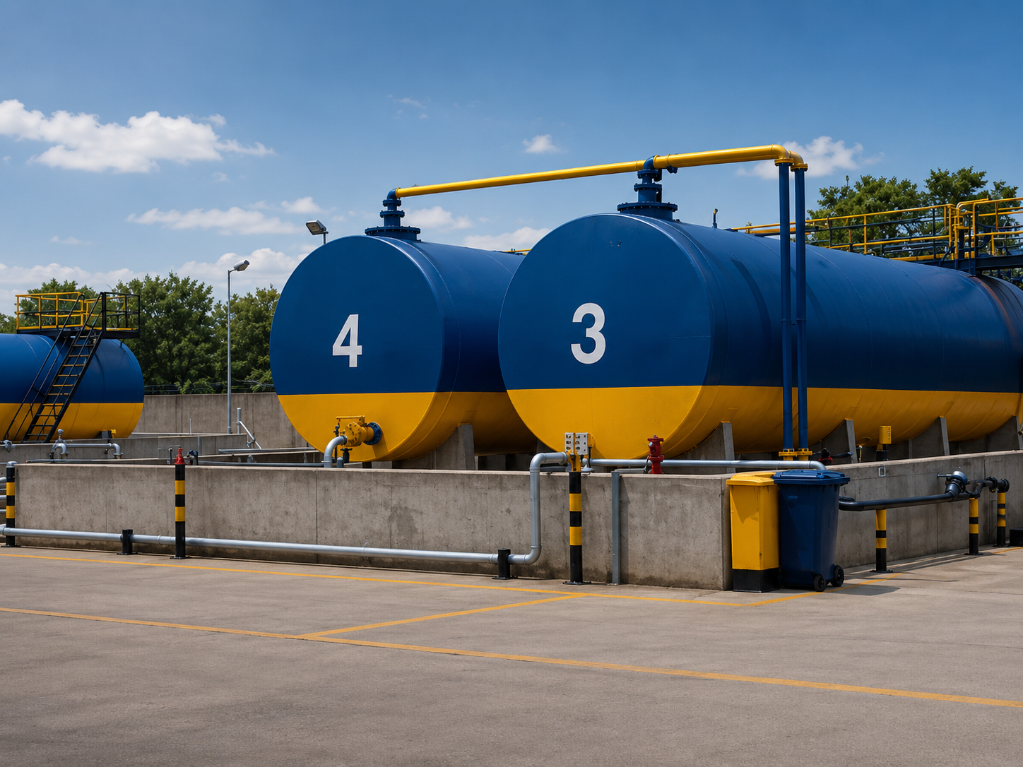Pipeline and tank operations