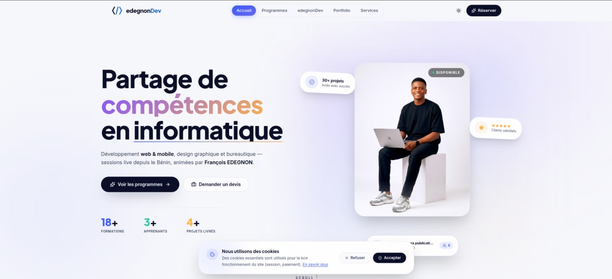 Site Web Vitrine