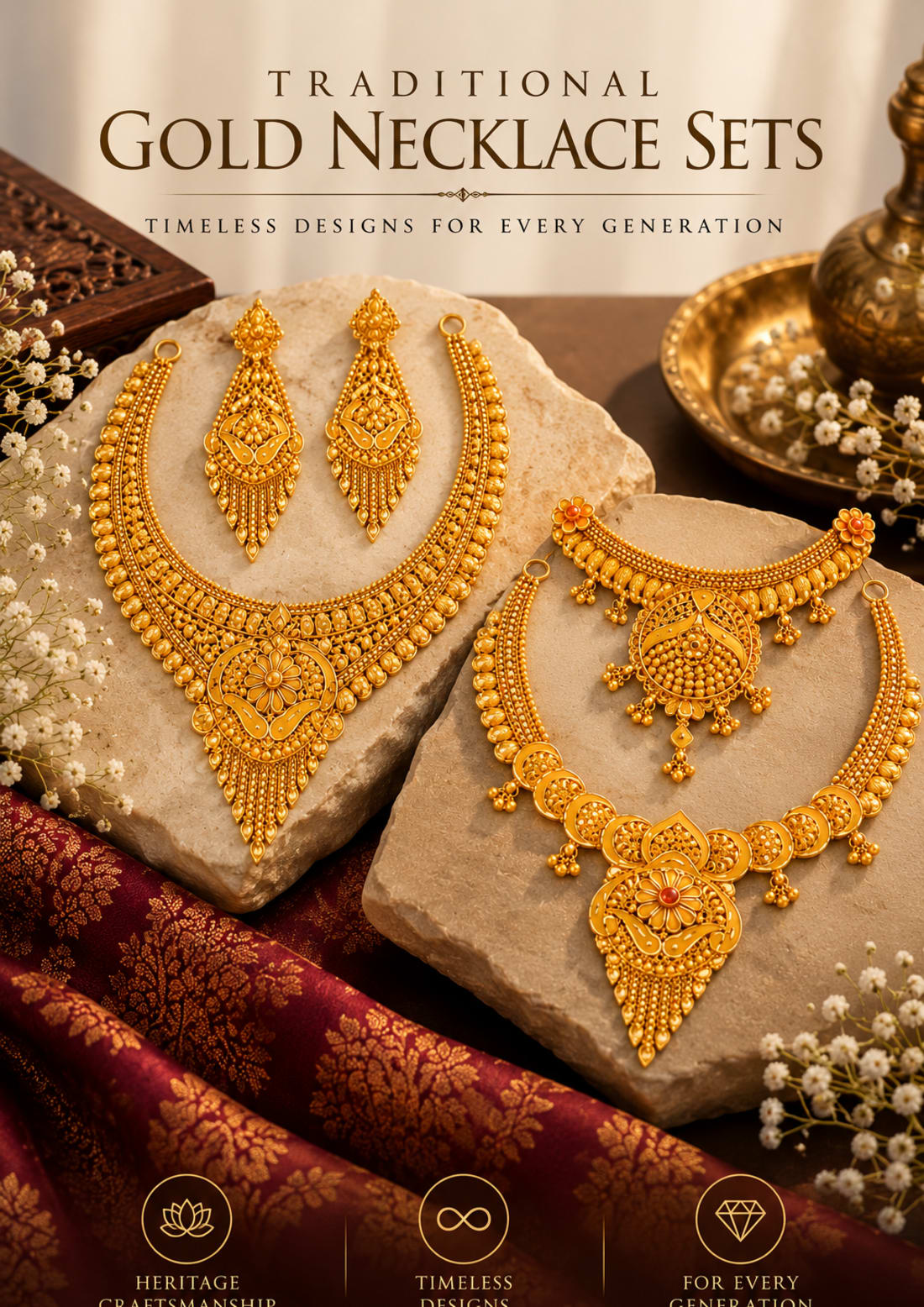 22K Traditional Necklace Set — cover