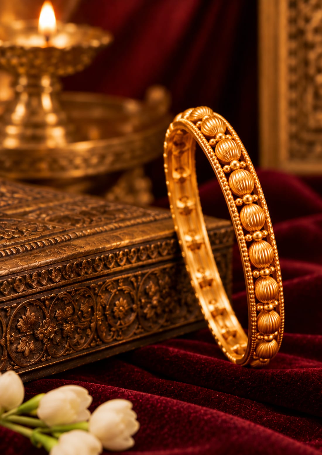 Plain Gold Bangles — cover
