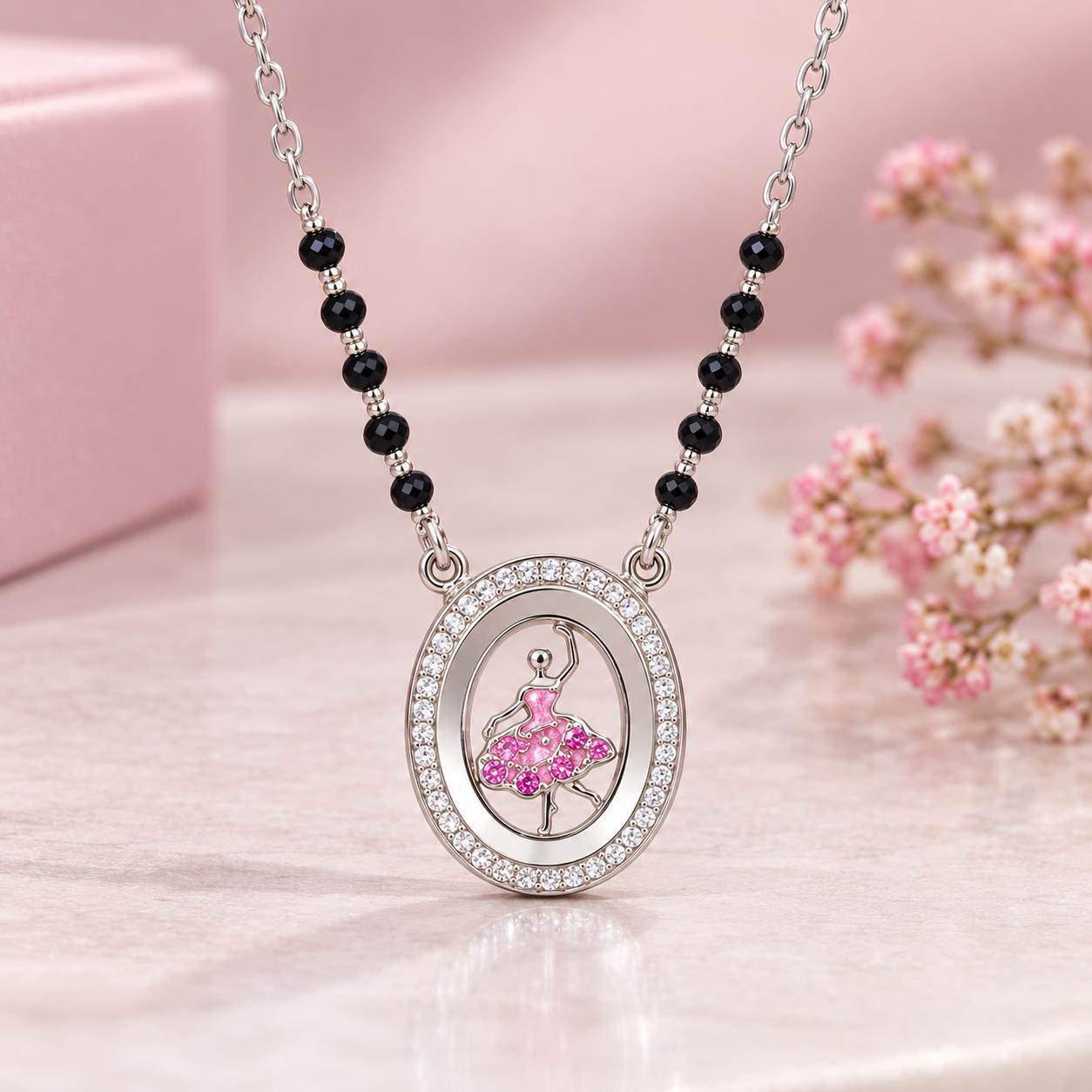 Ballerina 925 Silver Mangalsutra Daily Wear — photo 1 of 3