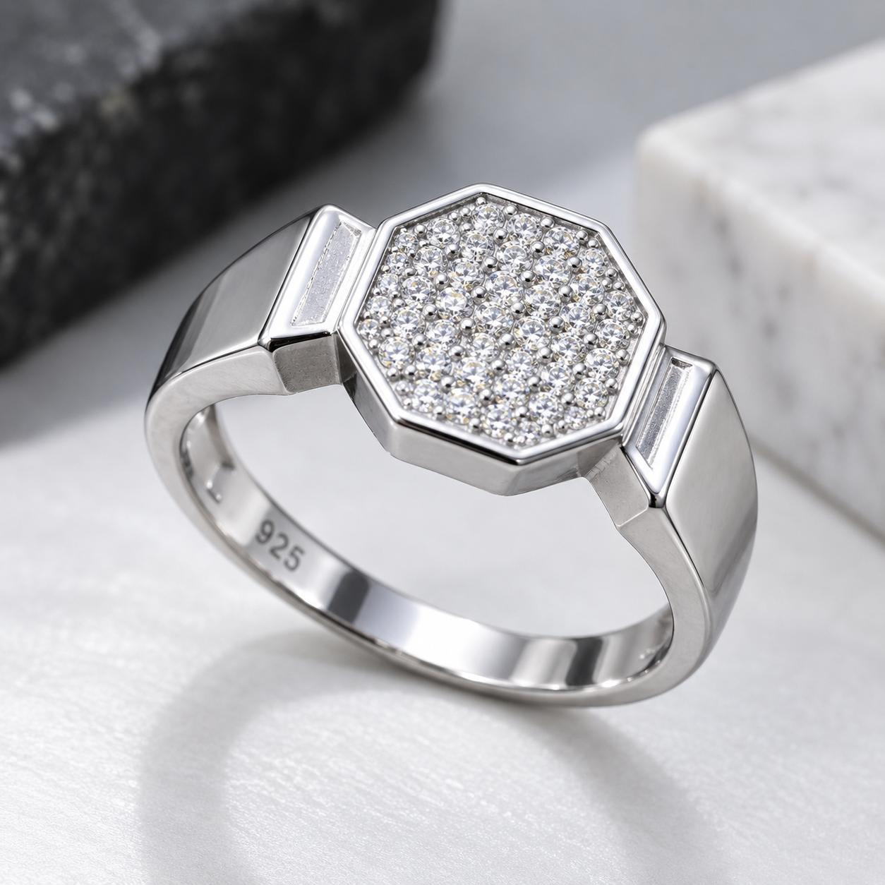 Men's Ring Light Weight 925 Silver — photo 1 of 2