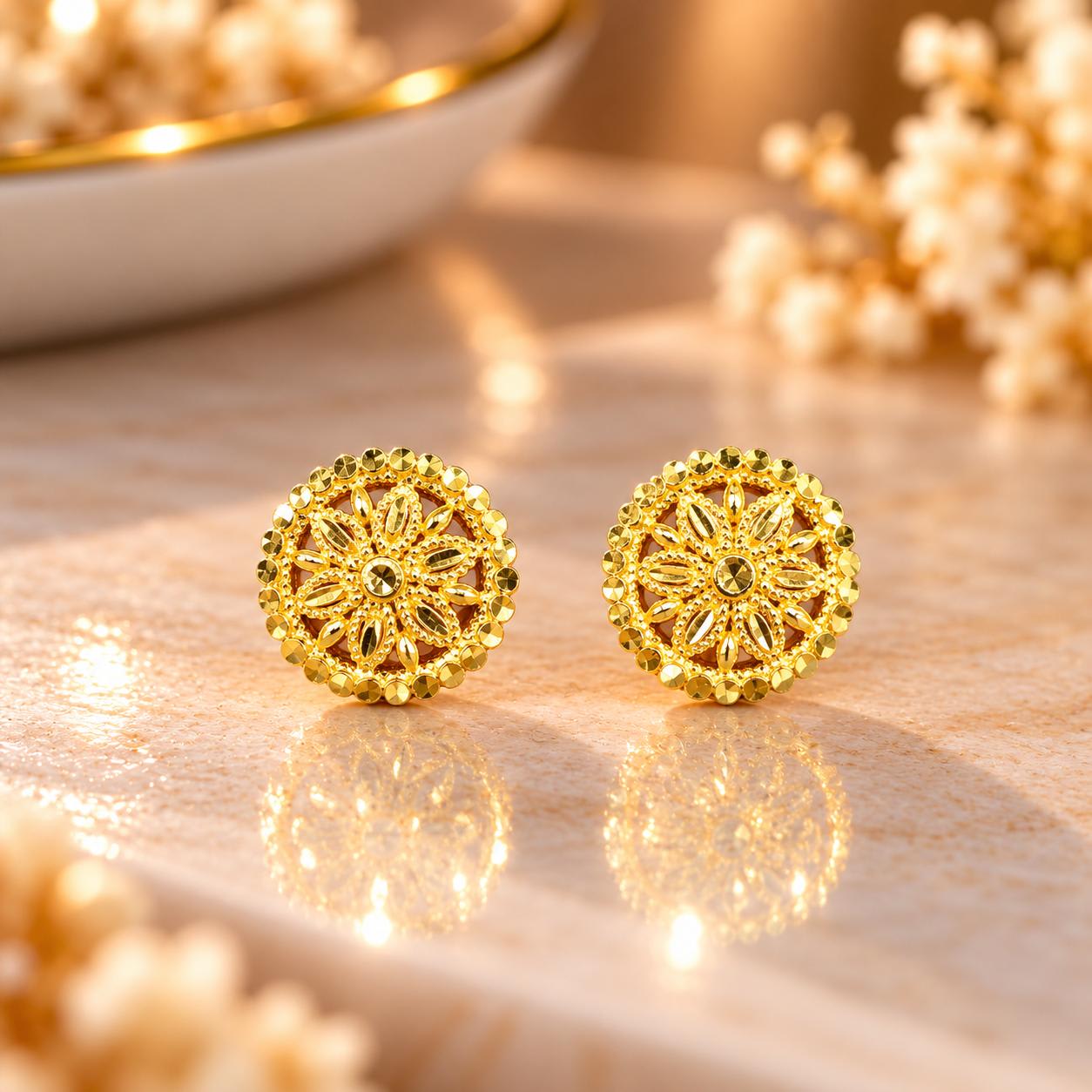 14 Gold Studs