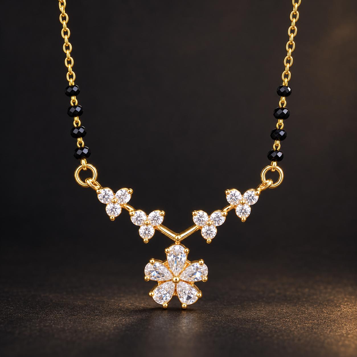 92.5 Bloom V Women's Italian Mangalsutra