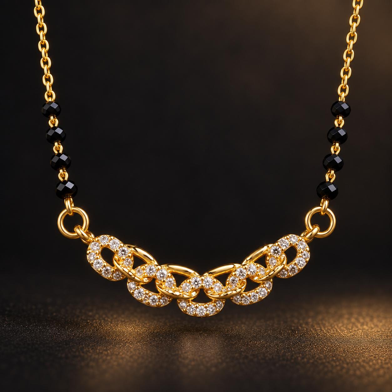 92.5 Eternal Links Women's Italian Mangalsutra