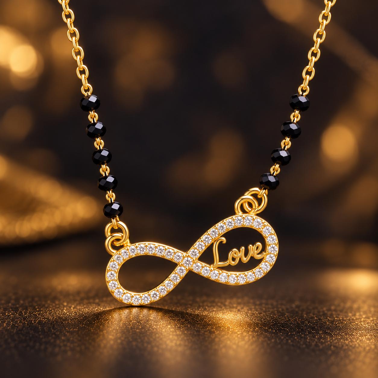 92.5 Infinity Love Women's Italian Mangalsutra