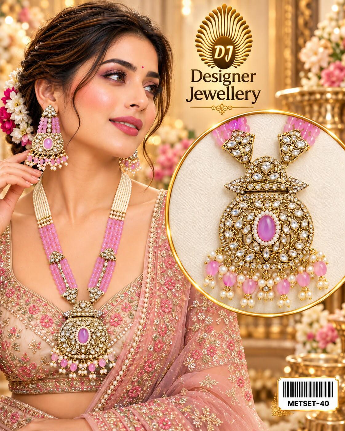 Met Women's One Gram Bridal Set