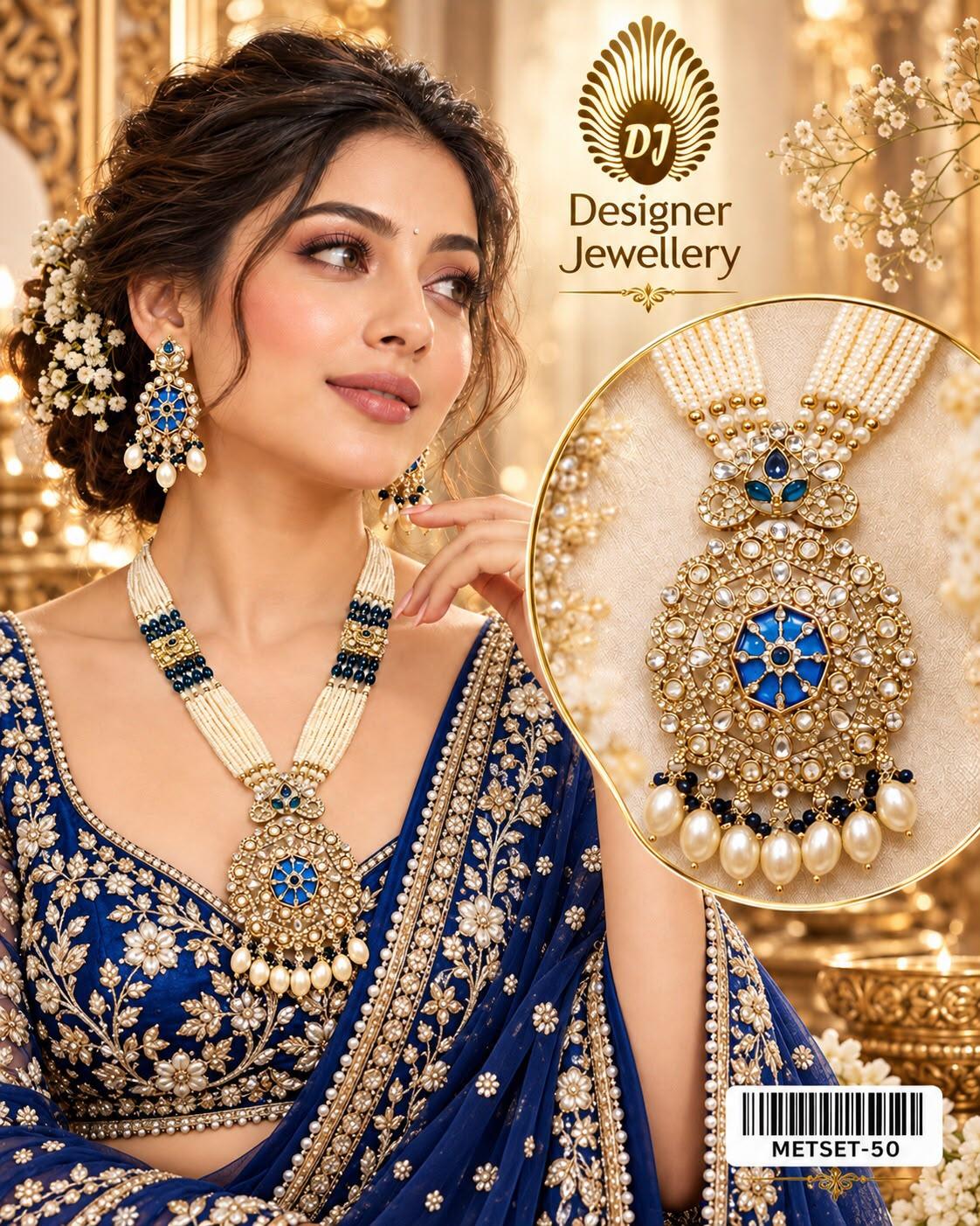 Met Women's One Gram Bridal Set