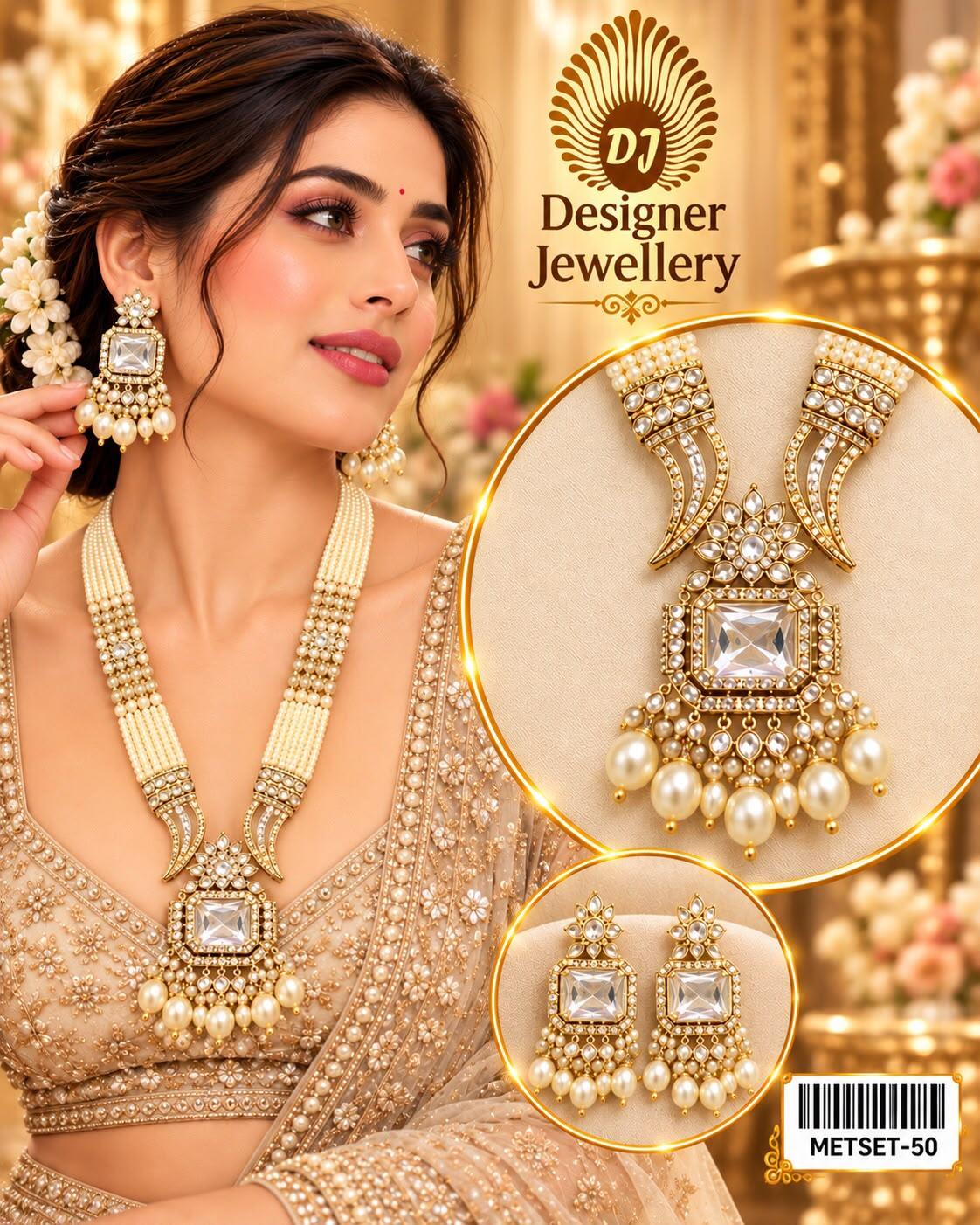 Met Women's One Gram Bridal Set