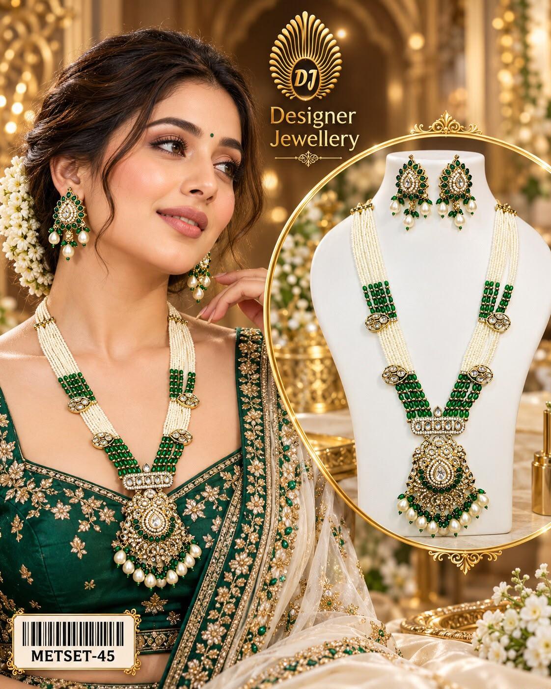 Met Women's One Gram Bridal Set