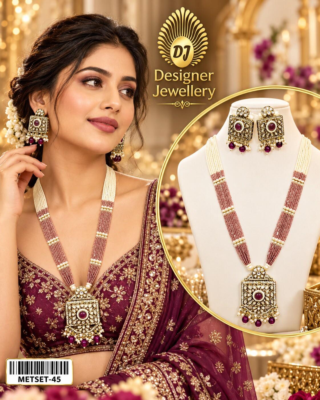 Met Women's One Gram Bridal Set