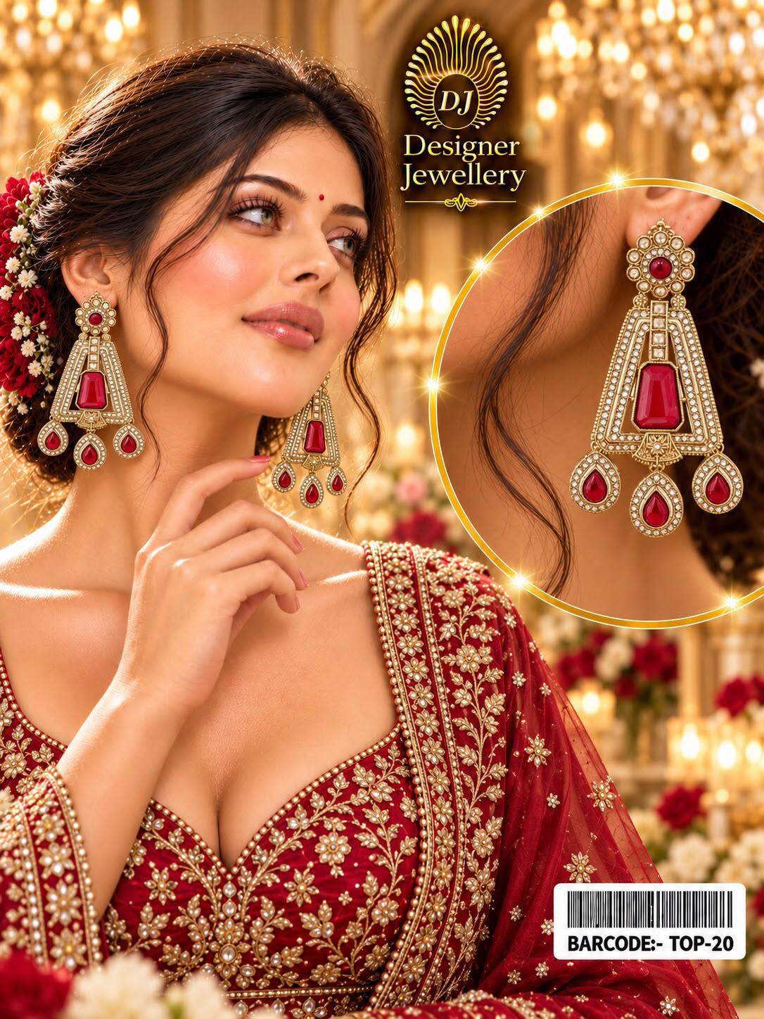 Heavy Women's One Gram Earrings
