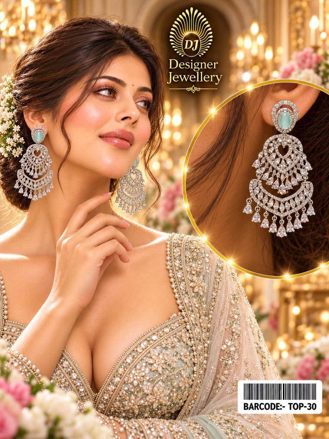 Heavy Women's One Gram Earrings