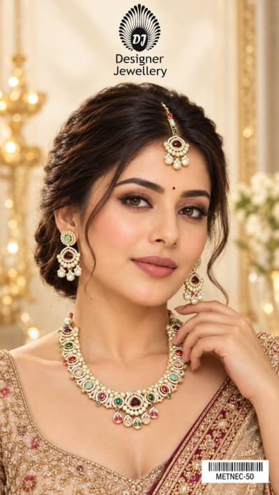 One Gram Met Necklace Set 50