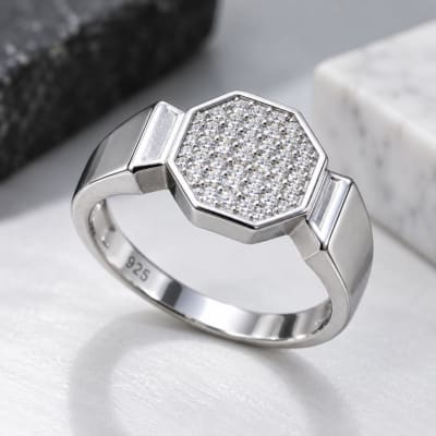 Men's Ring Light Weight 925 Silver