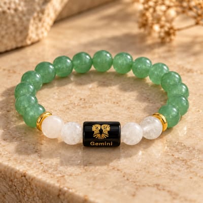 Gemstone GEMINI / मिथुन Rashi Bracelet