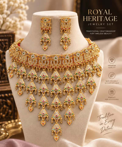 Royal Heritage Fancy Soankanthi Set