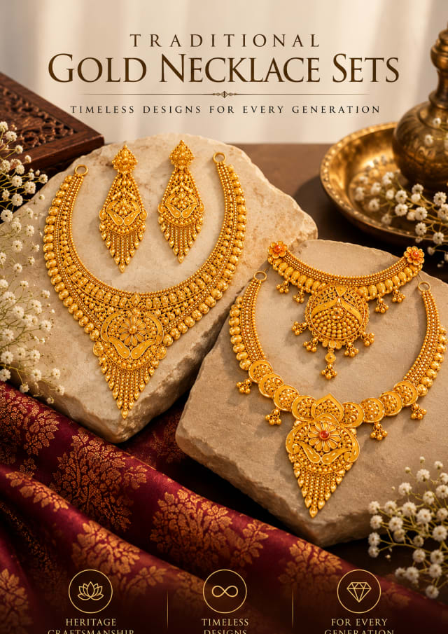 22K Traditional Necklace Set — cover