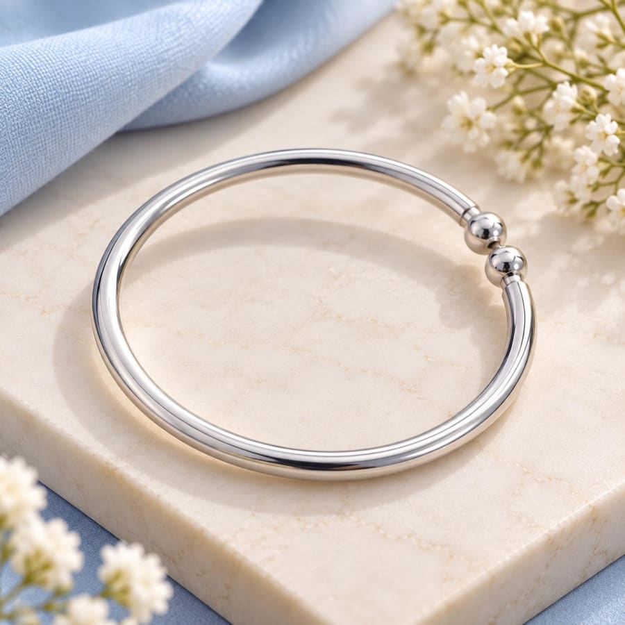 999 Pure Silver Handmade Kada