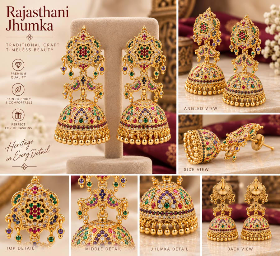 Rajasthani Jhumka Fancy