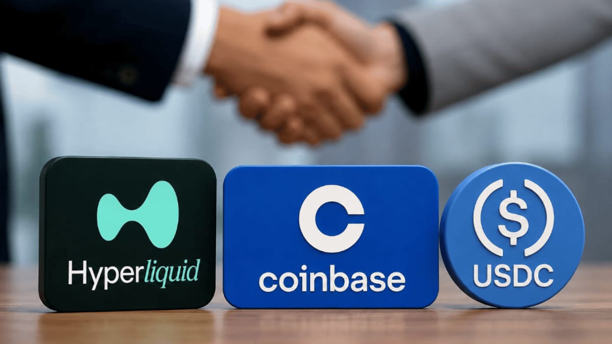 Imagen conceptual de stablecoins USDC fluyendo hacia una red blockchain abstracta, representando liquidez y finanzas descentralizadas.