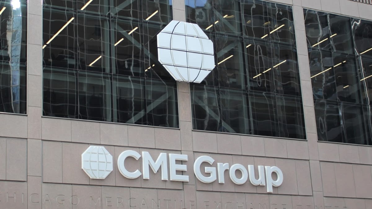 A digital representation of Bitcoin price charts showing a smooth, continuous line, symbolizing the elimination of price gaps on the CME.