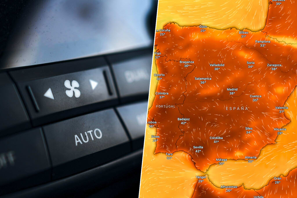 Un mecánico revisando el motor de un coche en un día soleado
