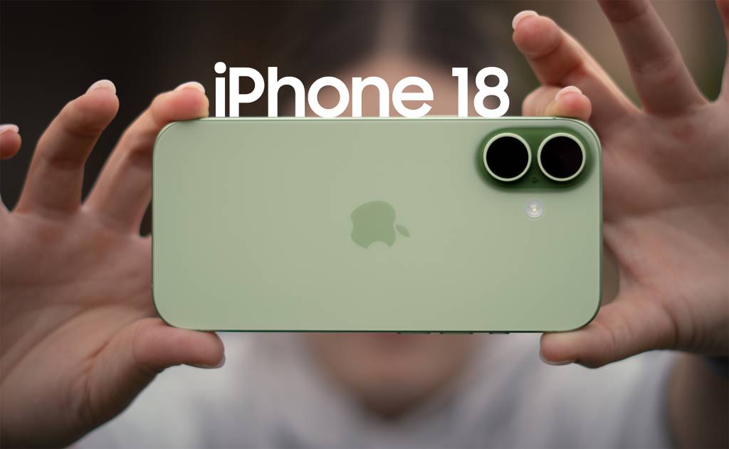 Un iPhone moderno mostrando una fotografia en su pantalla, con un sutil icono de verificación digital.