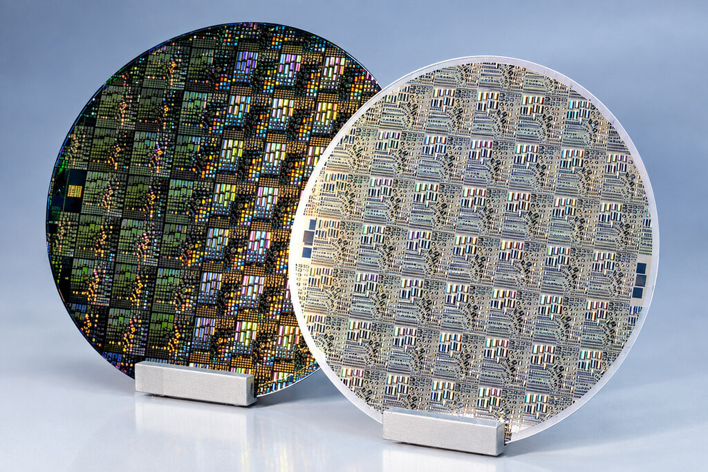 Estructura cristalina de wurtzita ampliada bajo un microscopio electrónico, mostrando detalles moleculares.
