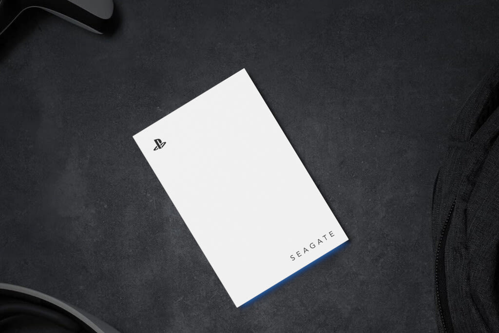 Disco duro externo Seagate de 2 TB para PlayStation 5 con licencia oficial.