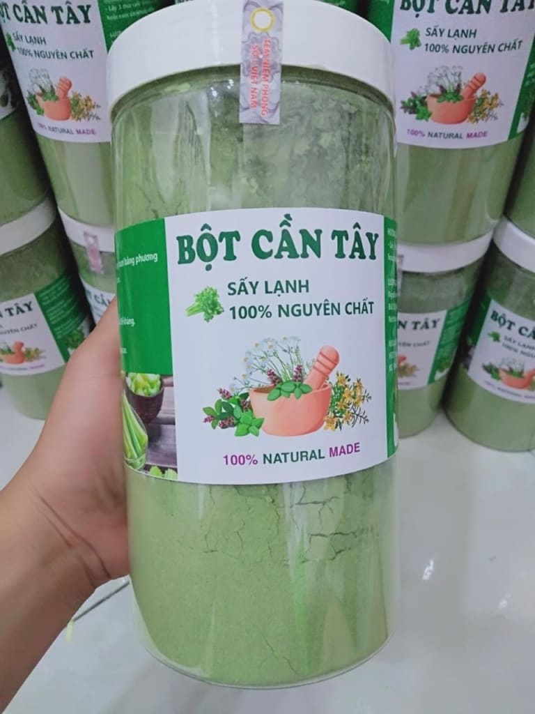 Công Dụng Của Bột Cần Tây Và Cách Sử Dụng