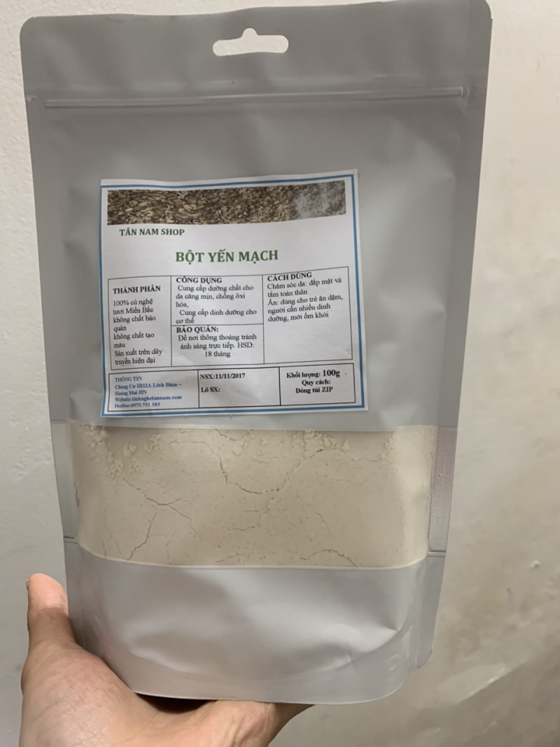 Bán sỉ Bột Yến Mạch Nguyên Chất