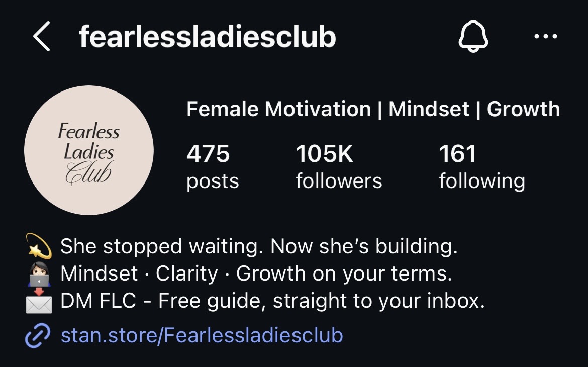 Student Instagram Page