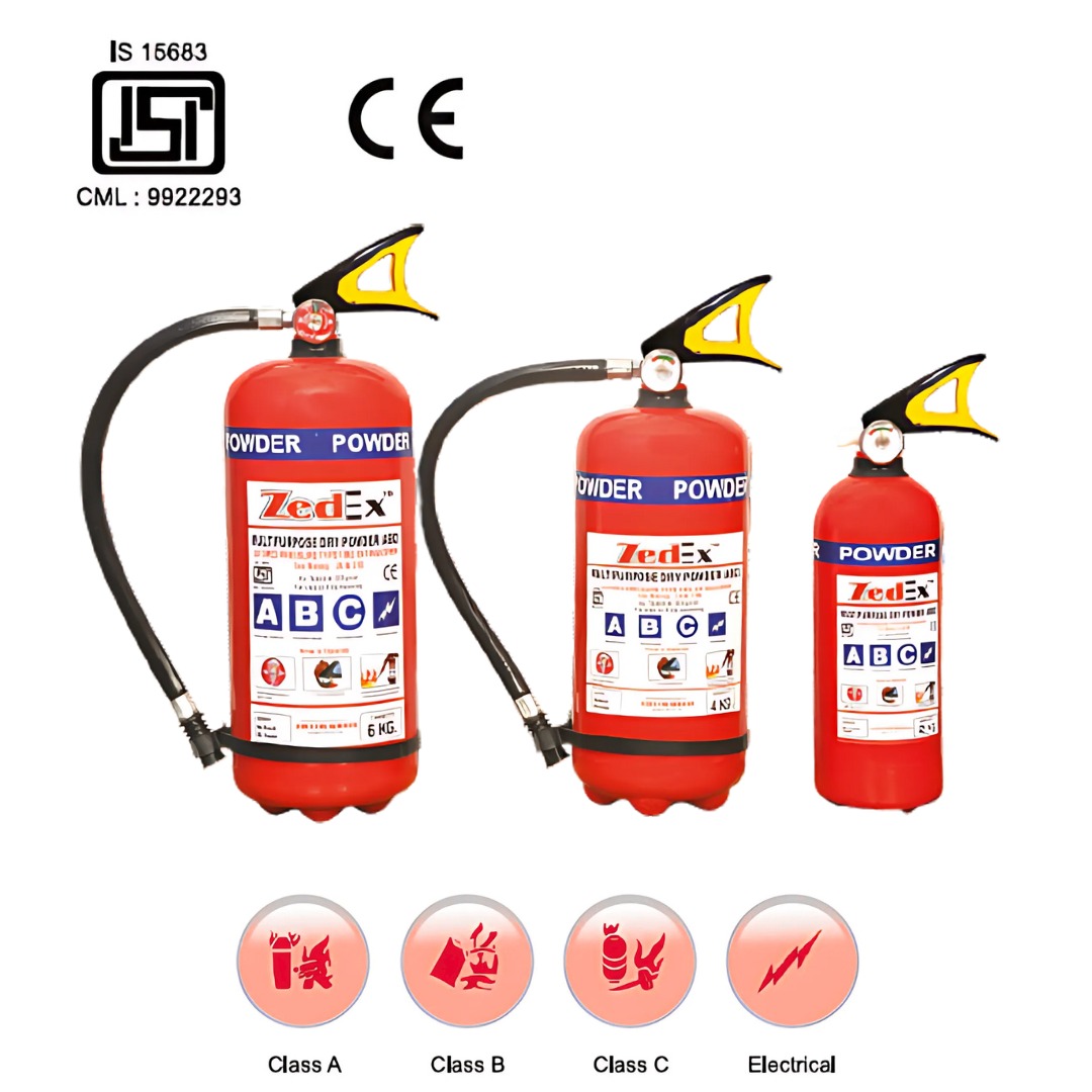 ABC Dry Chemical Fire Extinguishers : 