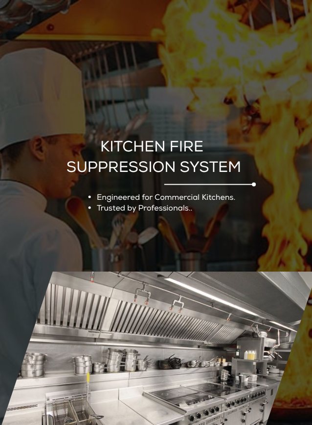 Kitchen Fire  Suppression System Engineered for Commercial Kitchens. Trusted by Professionals..