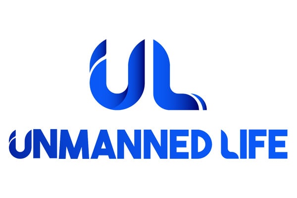 The image features a logo with the stylized letters "UL" above the text "Unmanned Life," all in shades of blue.