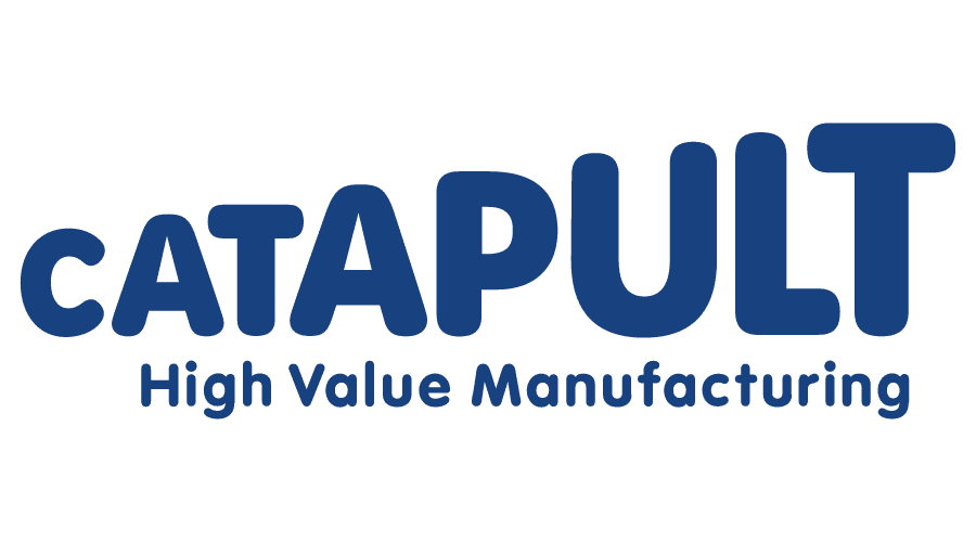 CATAPULT High Value Manufacturing" logo in blue, bold letters on a white background.