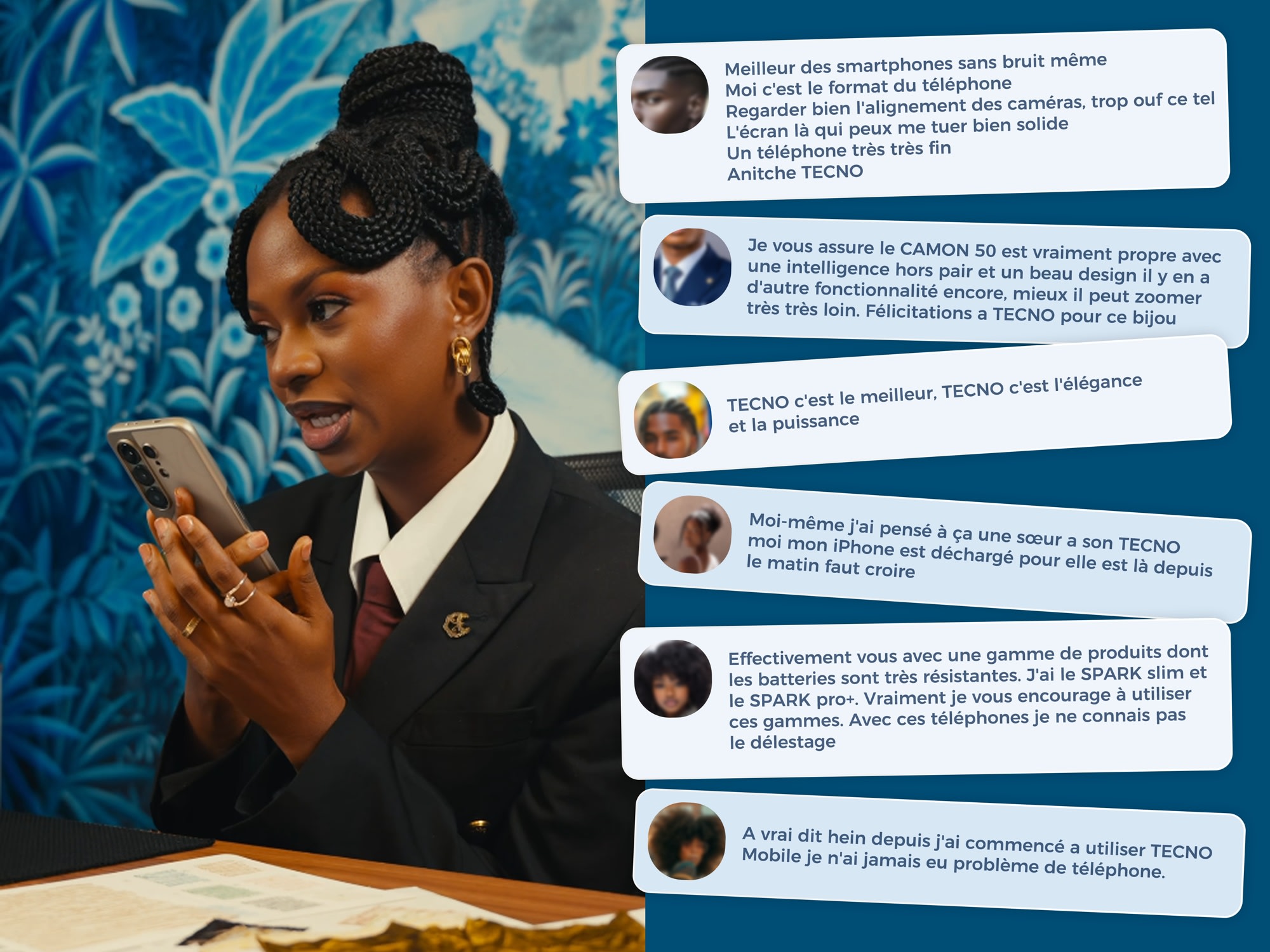 De plus en plus de personnes choisissent le CAMON 50 PRO : les expériences réelles créent la confiance