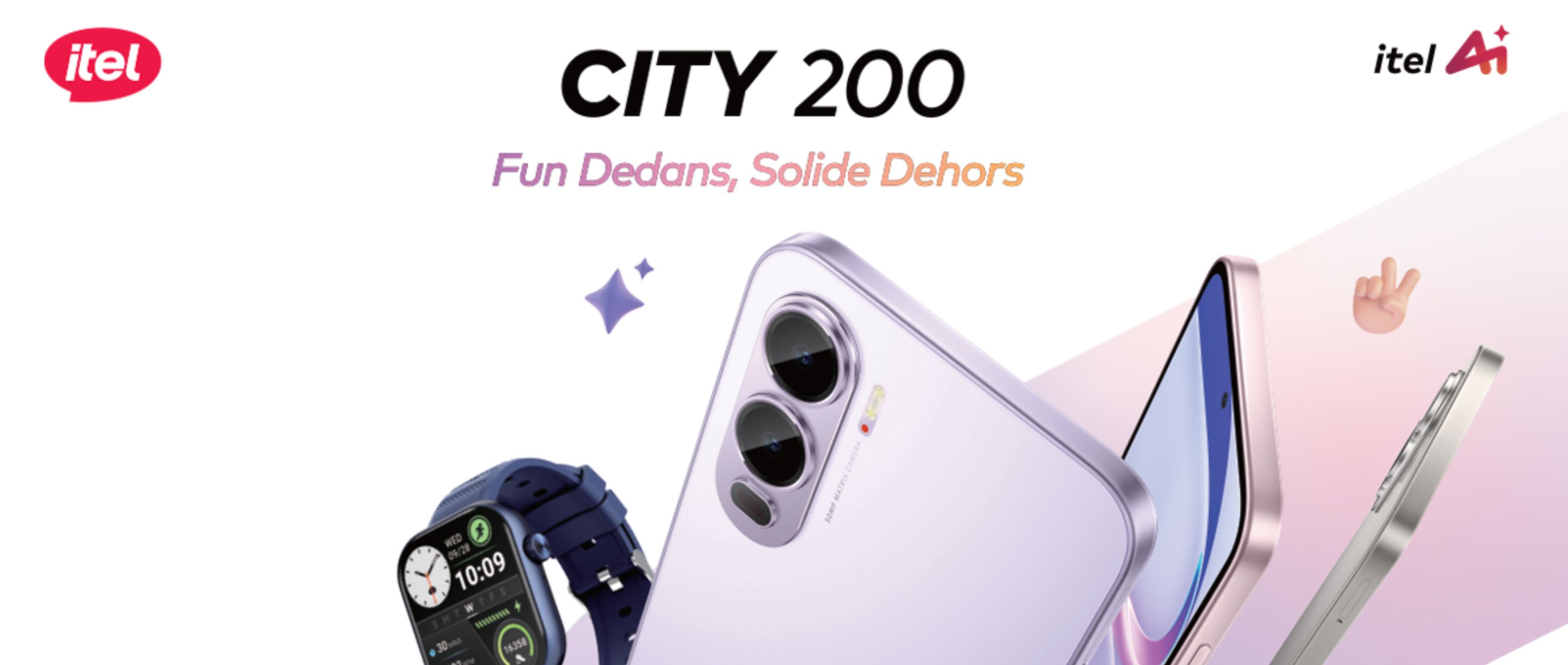 CITY 200 débarque en Côte d’Ivoire : le smartphone stylé et solide qui parle à la jeunesse