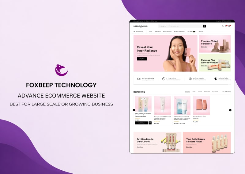 Advanced E-commerce Website Development